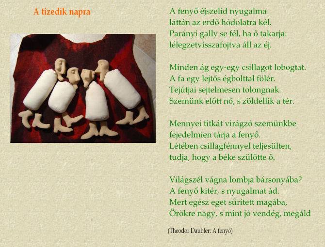 Advent tizedik napja