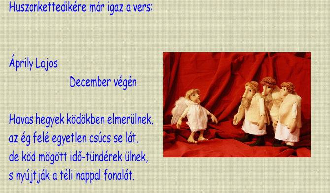 Advent huszonkettedik napja