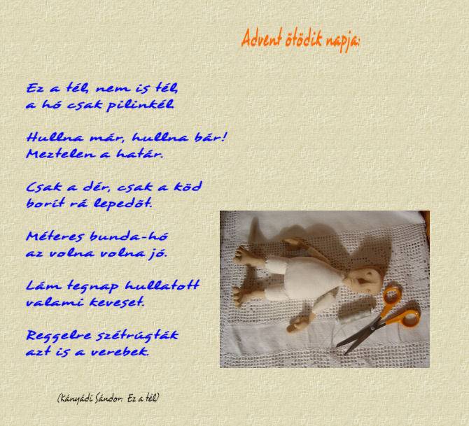 Advent ötödik napja