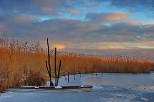 Befagyott Balaton