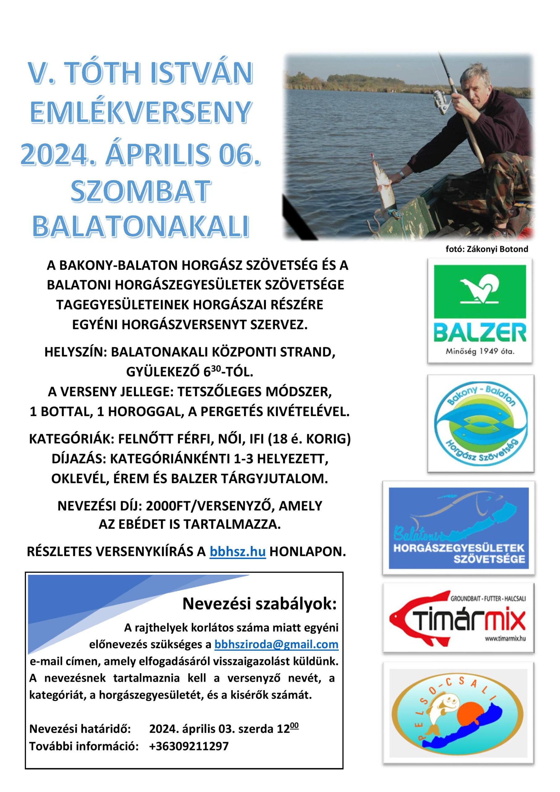 Toth Istvan emlekverseny plakat 2024 jpeg
